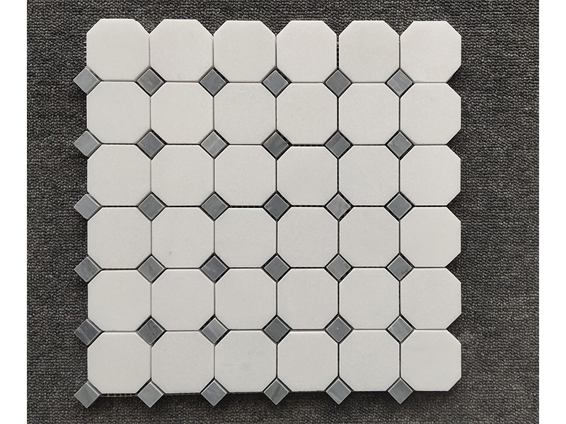 Carrara white Octagon