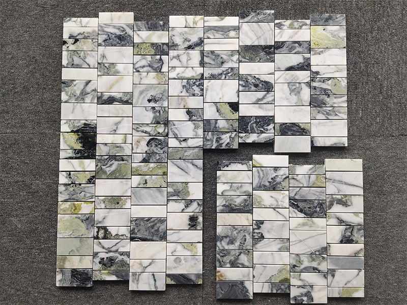 Calcatta Ice jade mosaic