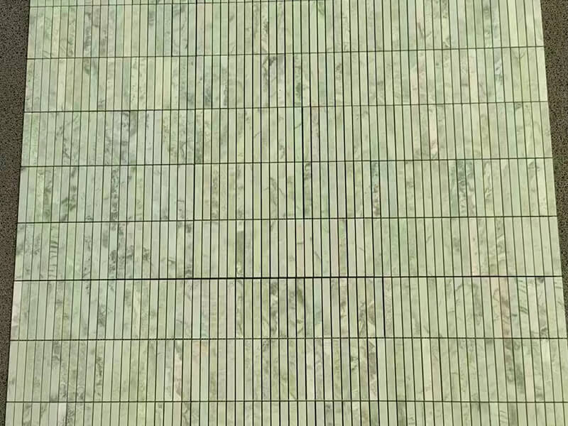 Chinese Green Marble Mosaics