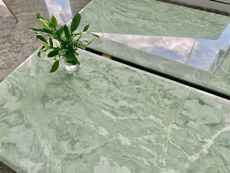 Chinese Green Marble Table Tops