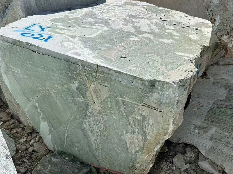 Chinese Green Marble Blocks