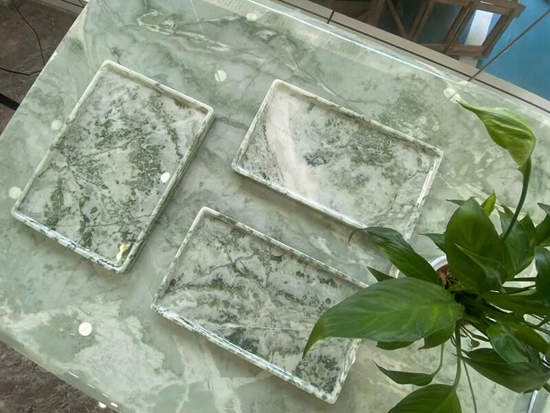 Chinese Green Marble Table Tops