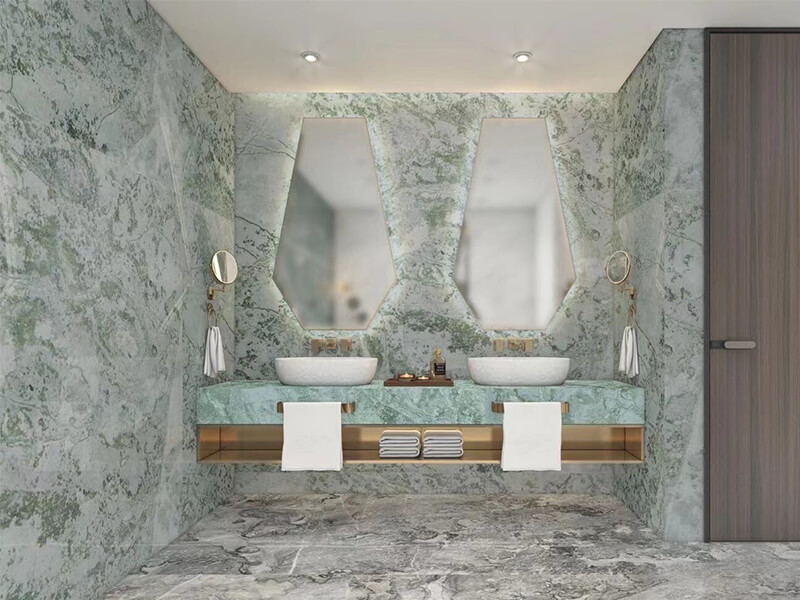 Chinese Green Marble Tiles