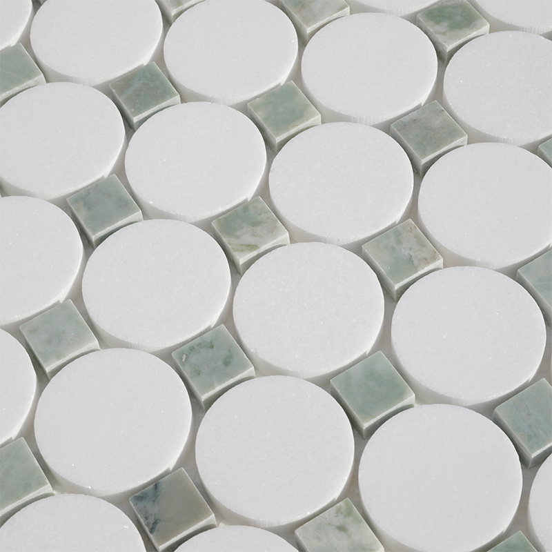 image of round mosaic