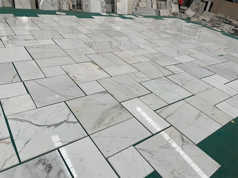 Calacatta Gold flooring tiles