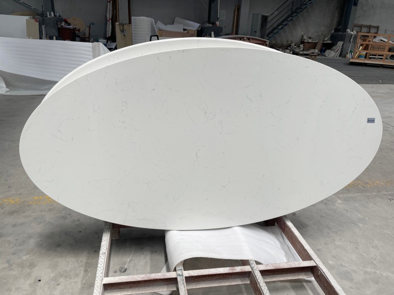 Carrara White Quartz Table tops