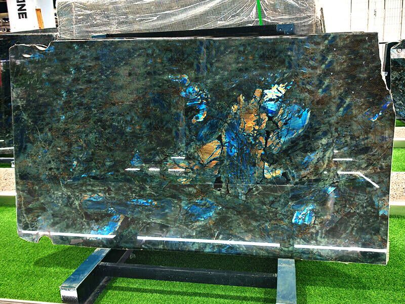 Labradorite Blue Quartzite Slab