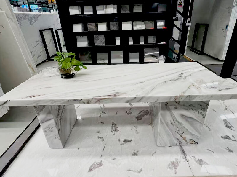 Fendi White Marble Table