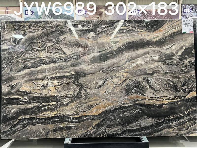 Arabescato Orobico Grigio Marble Slab