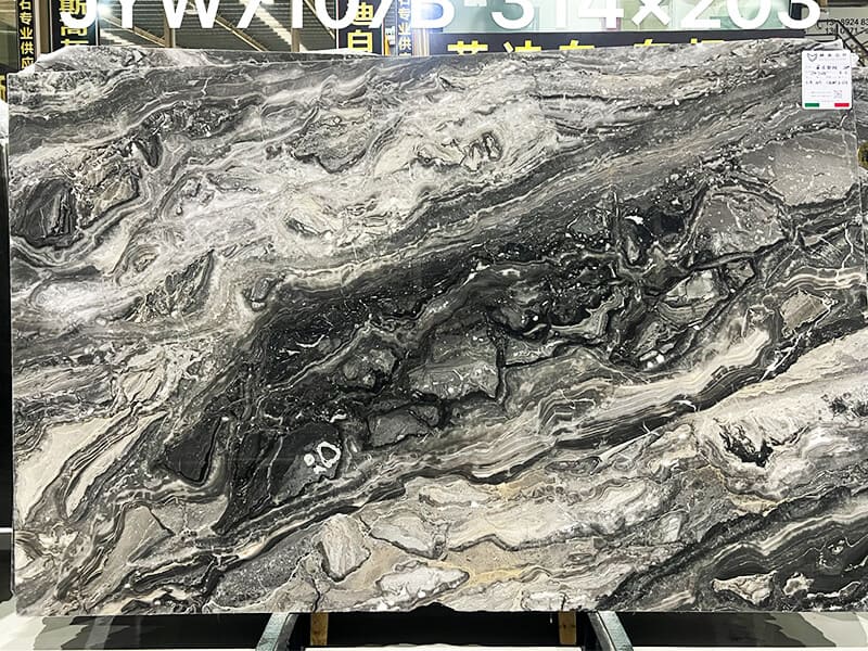 Arabescato Orobico Grigio Marble Slab