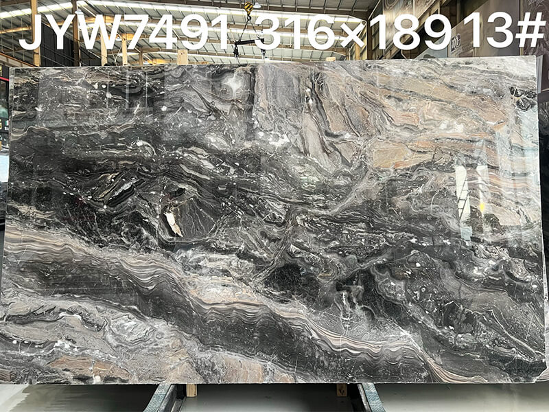 Arabescato Orobico Grigio Marble Slab