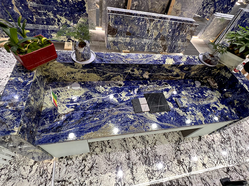 Sodalite Blue Quartzite Countertop