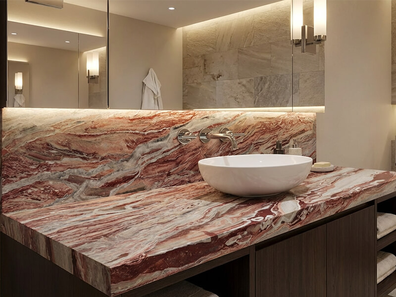 Arabescato Orobico Rosso 