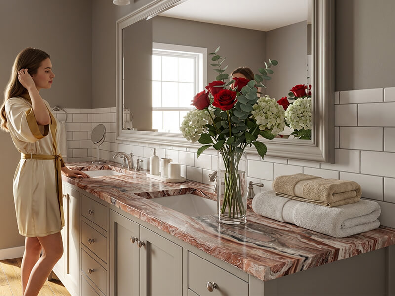 Arabescato Orobico Rosso 