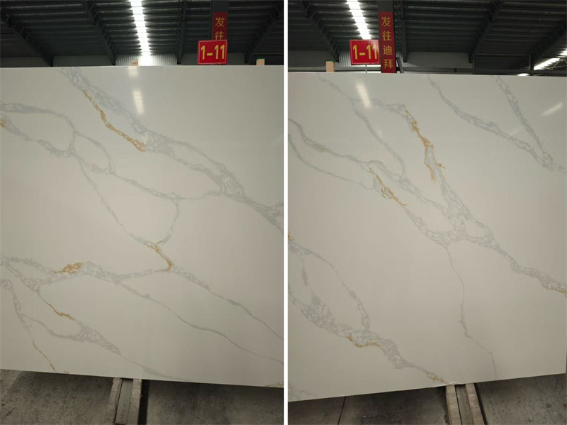 calacatta quartz kitchen