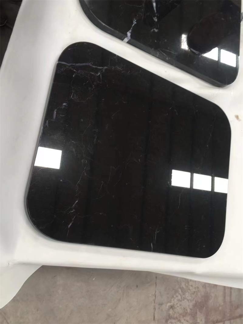 black marble bathroom