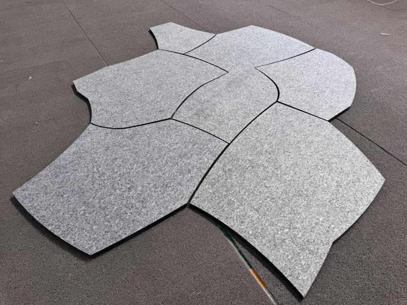 Irregular Cut Granite Flagging