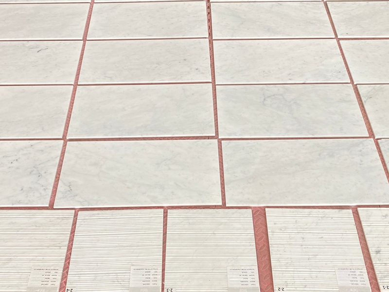 Carrara White Tiles for Grand Floor Projects