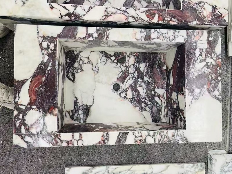 Calacatta Viola Marble Vanity Top