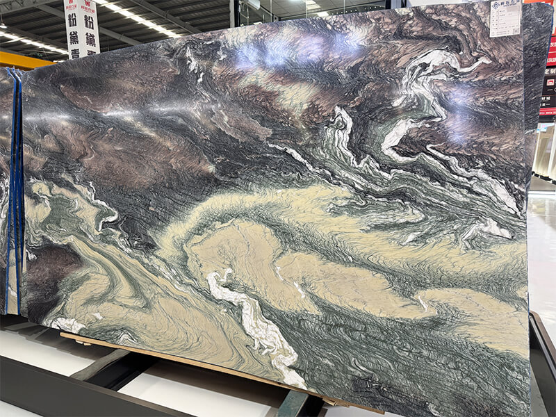 Verde Luana Marble Slabs