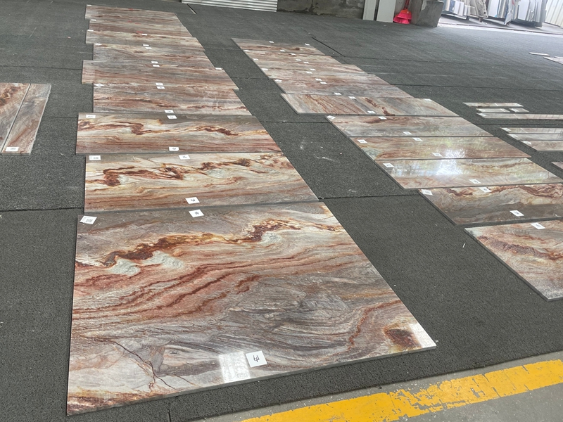 Rainbow Impression Quartzite Slab
