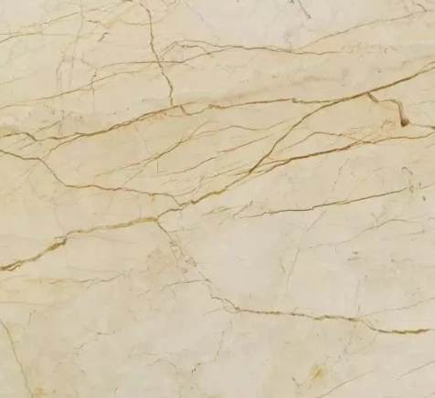 Front marble slab fissures