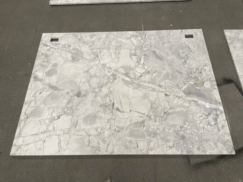 Brazilian Super White Quartzite Kitchen 
