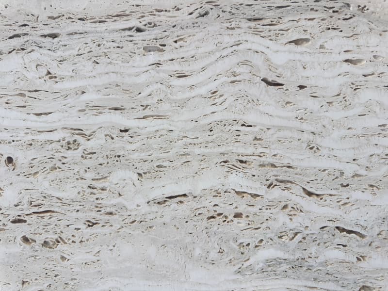 Pure White Travertine 