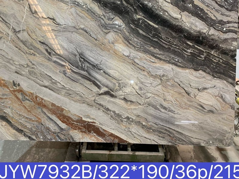 Italian Brown Silk Marble