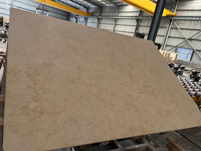 Beige marble top table Beige marble top table