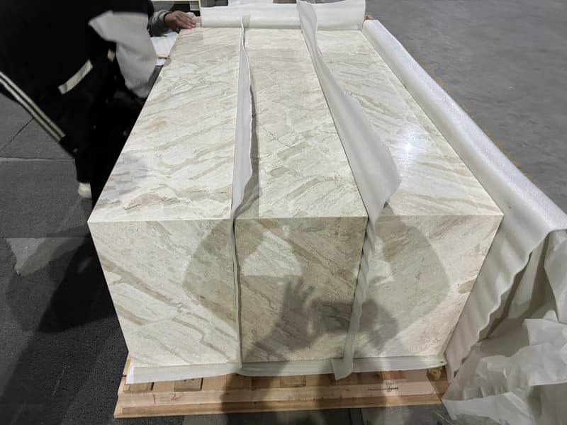 Cappuccino Marble Bathroom Vanity Packing Cappuccino Marble Bathroom Vanity Packing