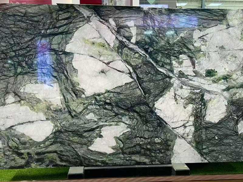 Bookmatched Green Marble Bookmatched Green Marble