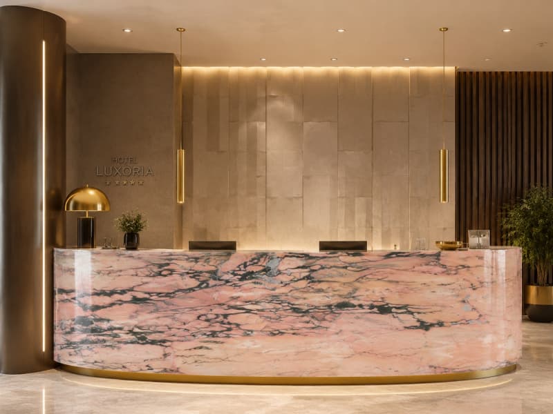 Rosa marble top table Rosa marble top table