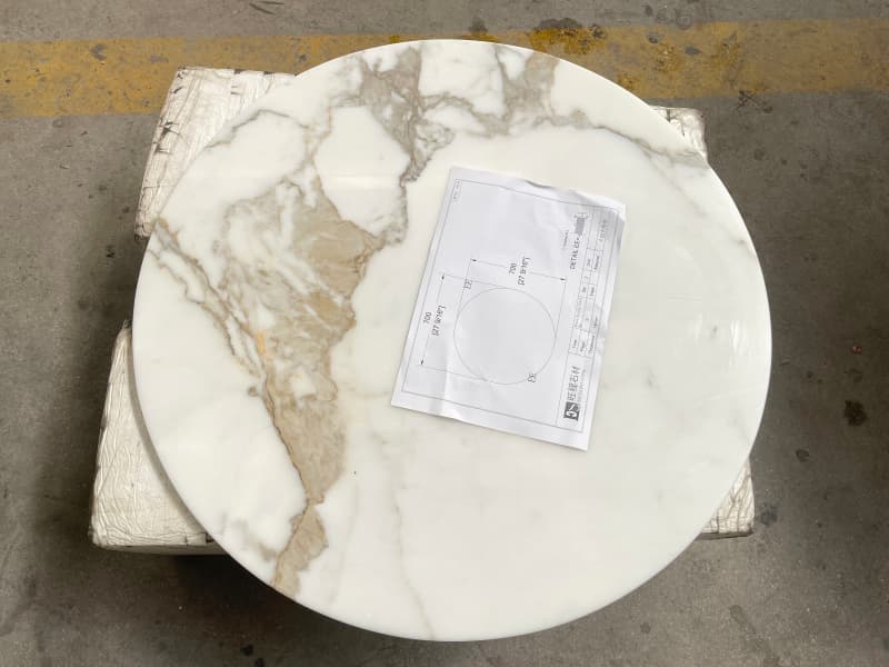 Calacatta Gold Marble Coffee Table Top