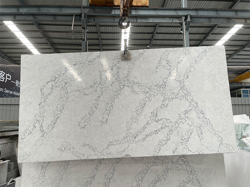 Alternative Whitendale Honed Full Body Quartz Slab Alternative Whitendale Honed Full Body Quartz Slab