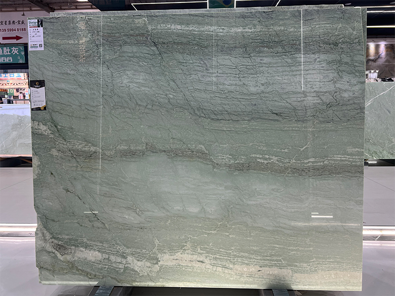 Chinese Green Quartzite Slabs