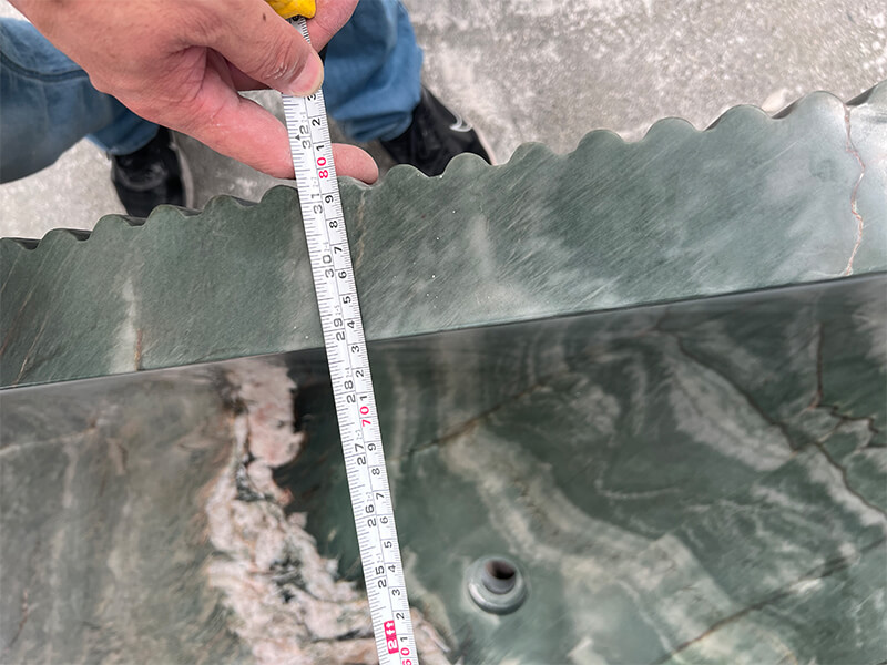 Persa Green Quartzite Freestanding Bathtub