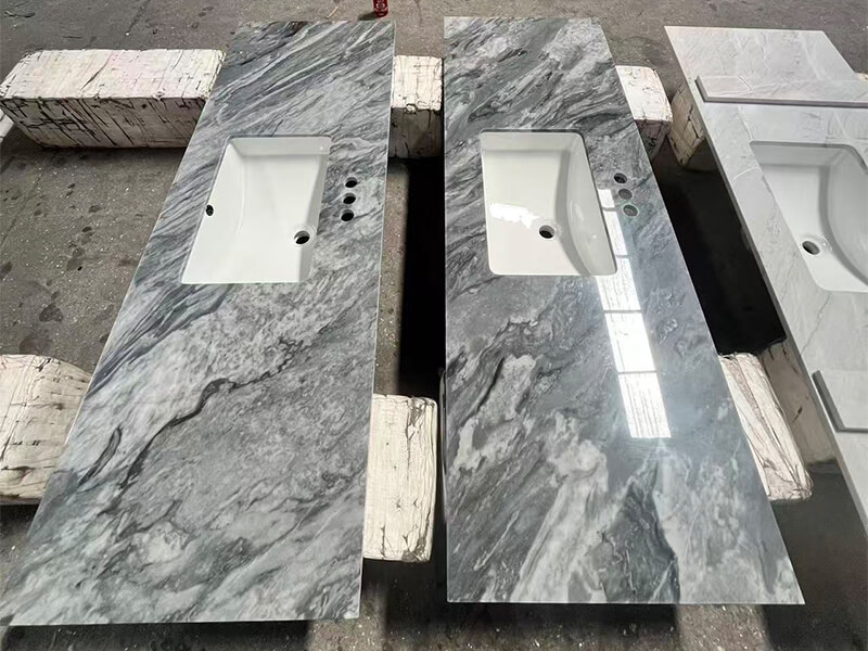 Florence Grey Vanity Tops