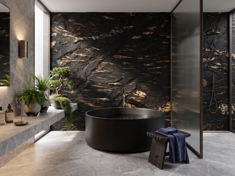 Titanium Gold Granite Application Titanium Gold Granite Application