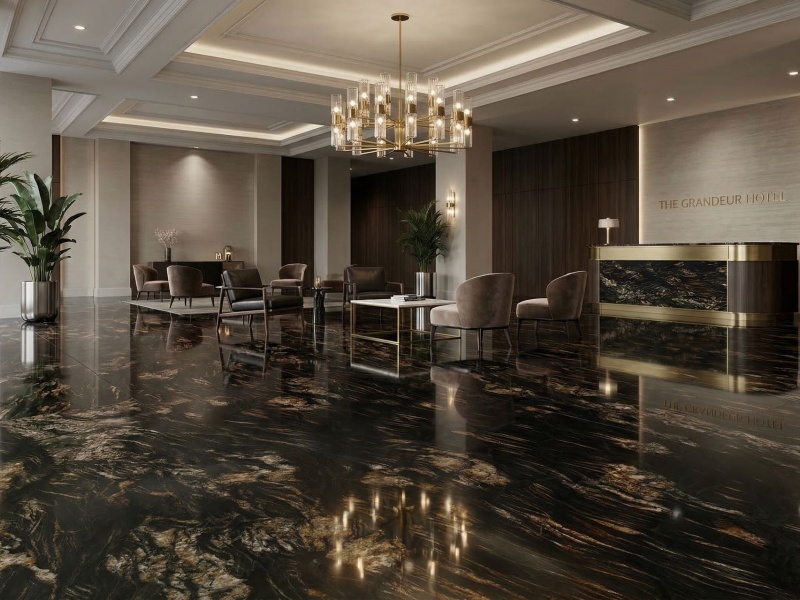 Titanium Gold Granite Application Titanium Gold Granite Application