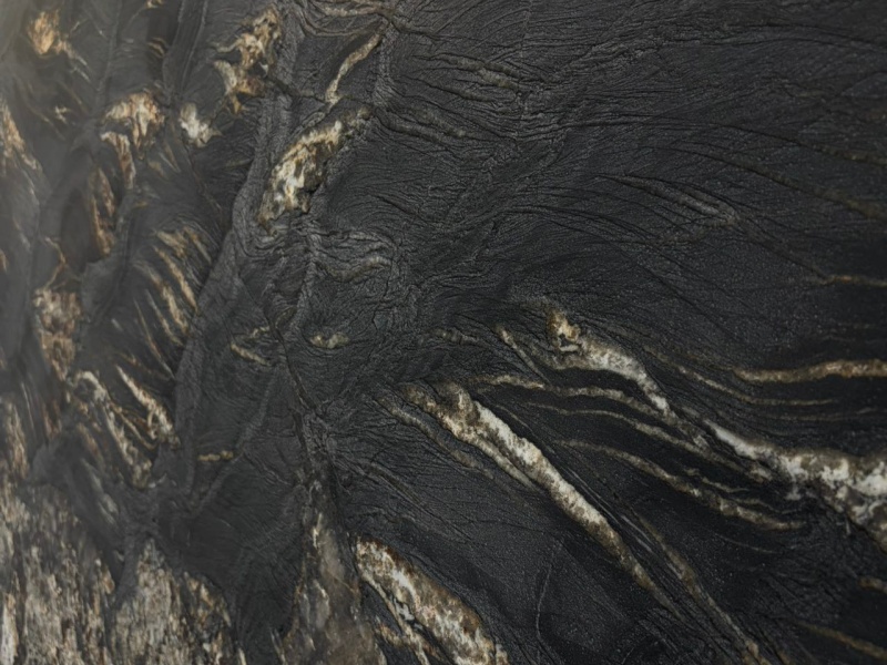 Titanium Gold Granite Close up Titanium Gold Granite Close up