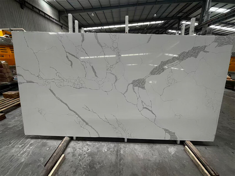 CQ989 Statuario Fantastico Quartz Slabs CQ989 Statuario Fantastico Quartz Slabs