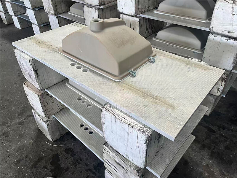 Back View of Noble Carrara Grey marble vanity top Back View of Noble Carrara Grey marble vanity top