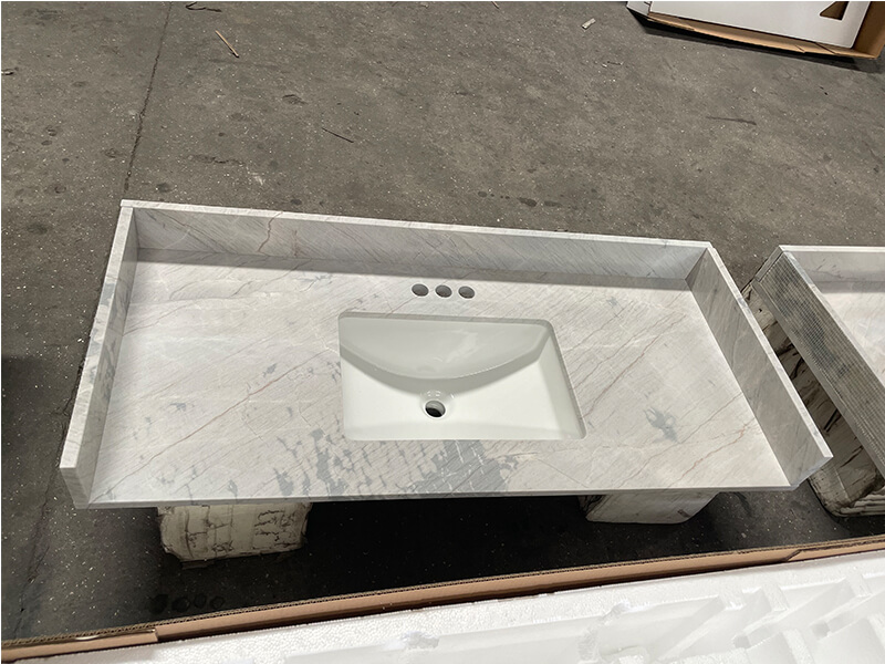 Noble Carrara Grey Vanity Tops Noble Carrara Grey Vanity Tops