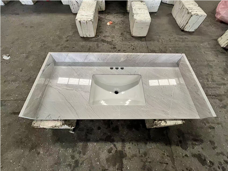 Noble Carrara Grey Vanity Tops Noble Carrara Grey Vanity Tops
