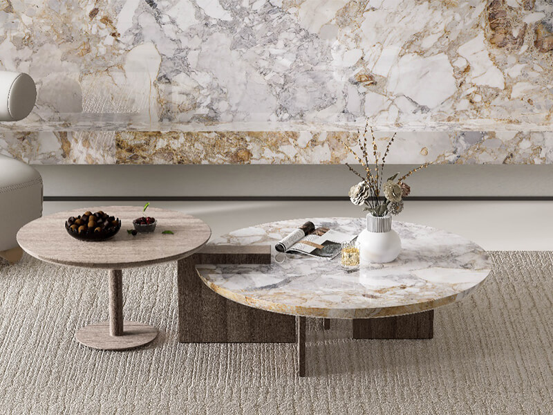 Four Seasons White Marble Slabs