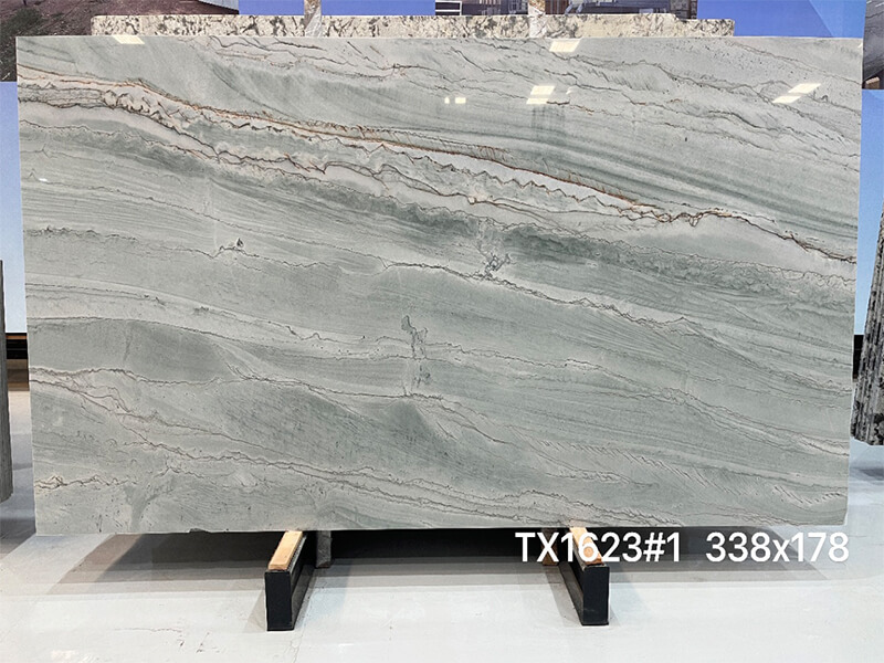 Brazilian Super White Quartzite Slabs