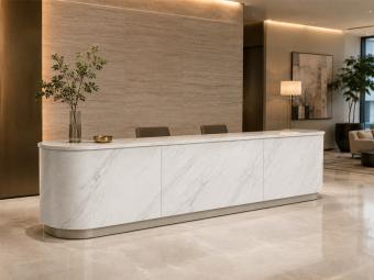 Volakas Marble Table Top, Cut-to-Size Marble, Greek White Marble Countertop, Custom Marble Furniture Tops, Polished Marble Slabs